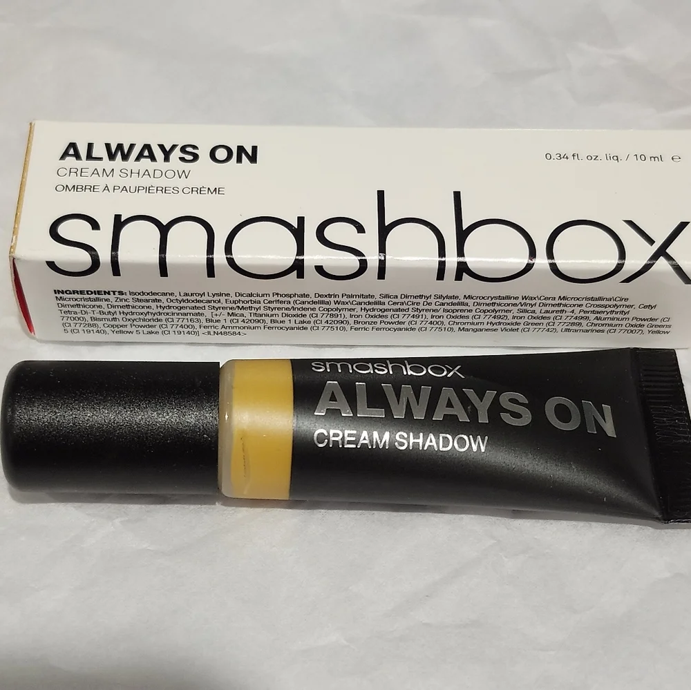 💋5/$25 Smashbox Always On Cream Shadow In Ochre